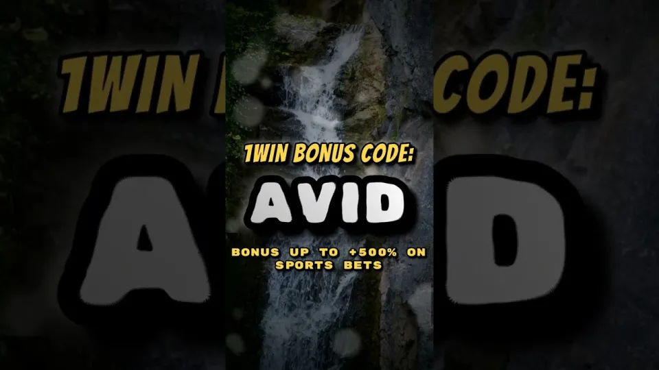 How does the 1win promo code AVID work before your first sports bet?